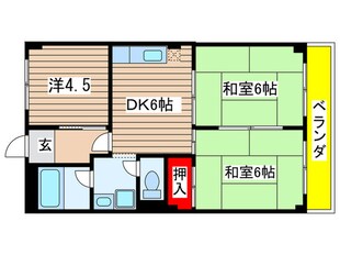 シャンポール原Ⅰの物件間取画像